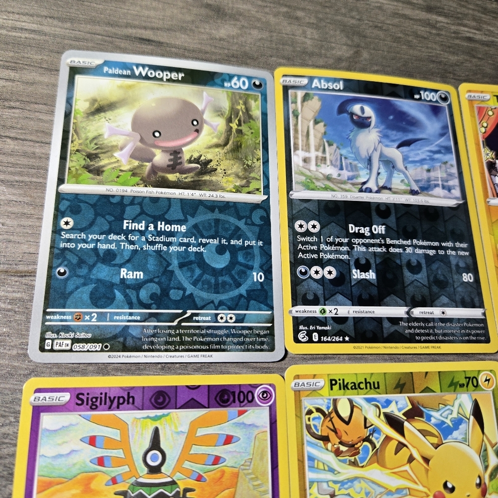 Pokemon Trading Cards Reverse Holo X6 - Picture 2 of 6